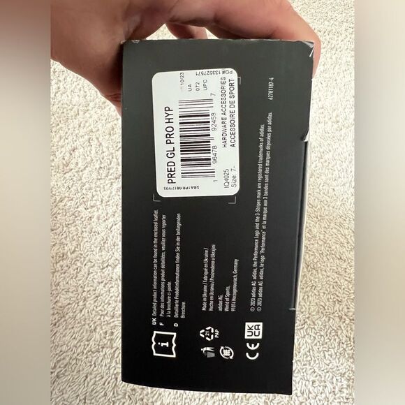 adidas PREDATOR PRO GL P GOALKEEPER Gloves Solar Yellow $160 - Picture 12 of 12